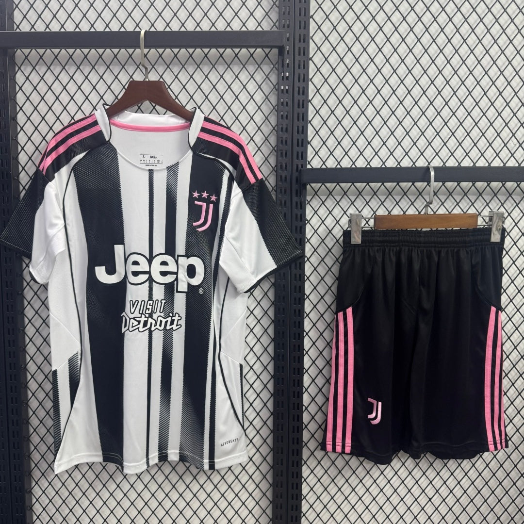 Juventus 25/26 Home Kit – Adult