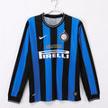 Inter Milan 2009-2010 Home Long Sleeve Retro Jersey