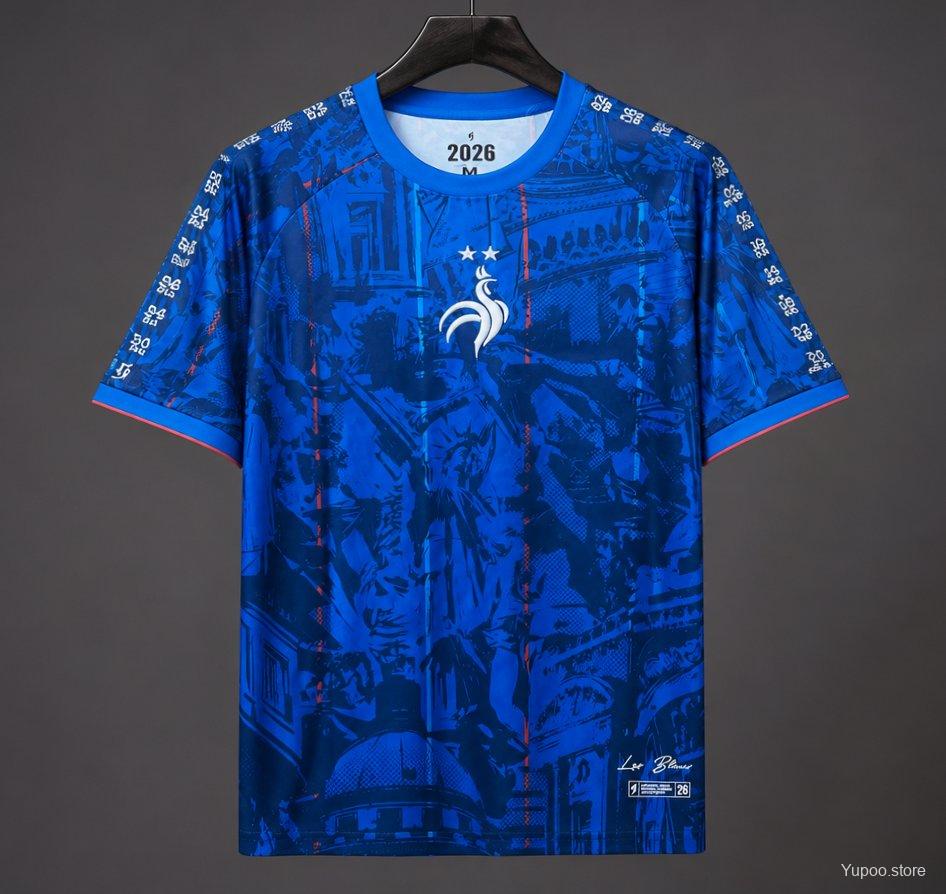 France 'The Blues' 2026 Heritage Jersey