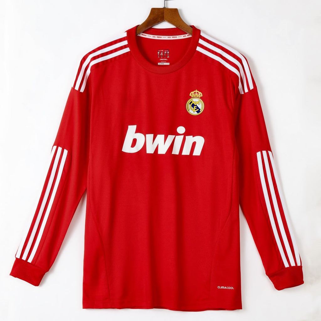 Real Madrid 2011-2012 Third Retro Long Sleeve Jersey