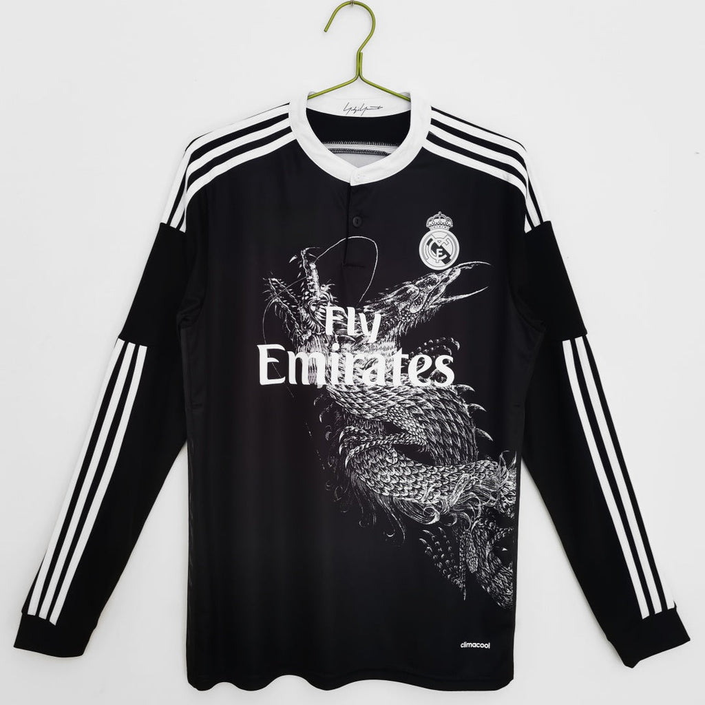 Real Madrid 2014-20015 Third Long Sleeve Retro Jersey