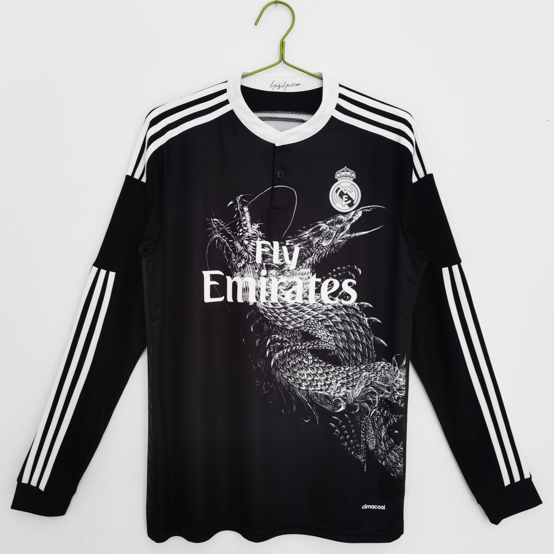 Real Madrid 2014-20015 Third Long Sleeve Retro Jersey