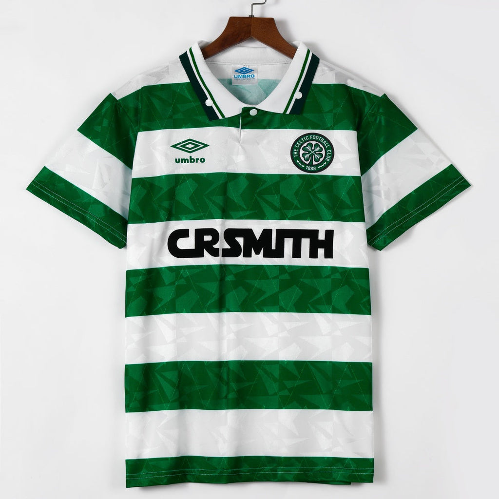 Celtic 1989-1991 Home Retro Jersey