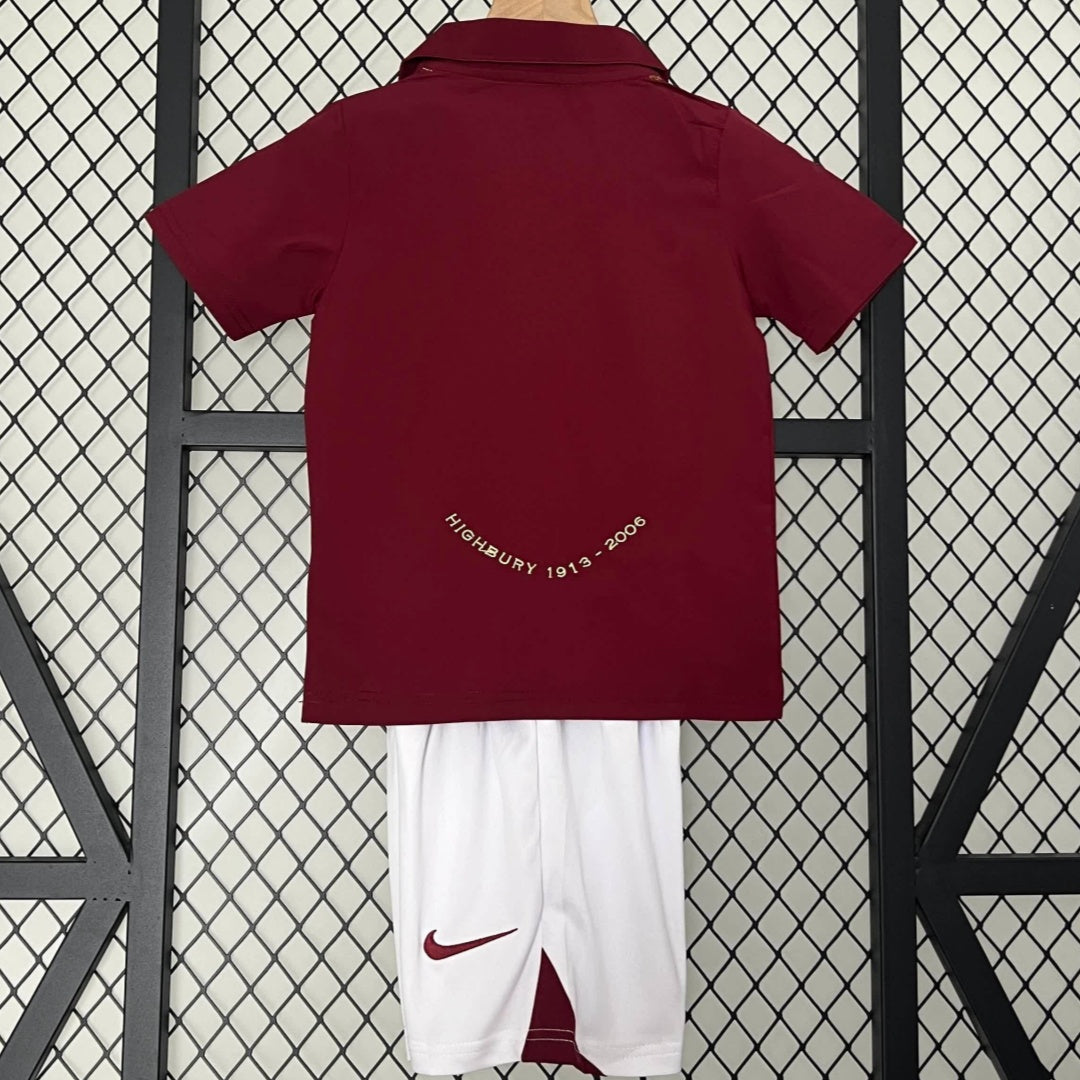 Arsenal 2005-2006 Home Retro Kids Kit
