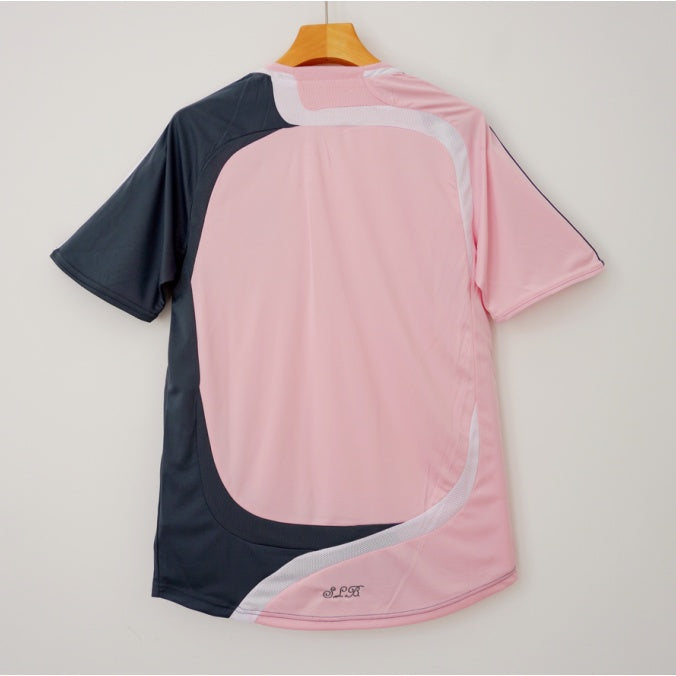 Benfica Pink 2007-2008 Retro Jersey