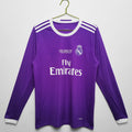 Real Madrid 2016-2017 Away Long Sleeve Retro Jersey