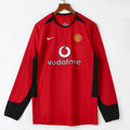 Manchester United 2002-2004 Home Retro Long Sleeve Jersey