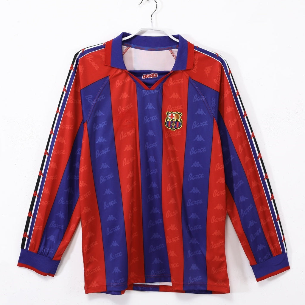 Barcelona 1995-1997 Home Retro Long Sleeve Jersey