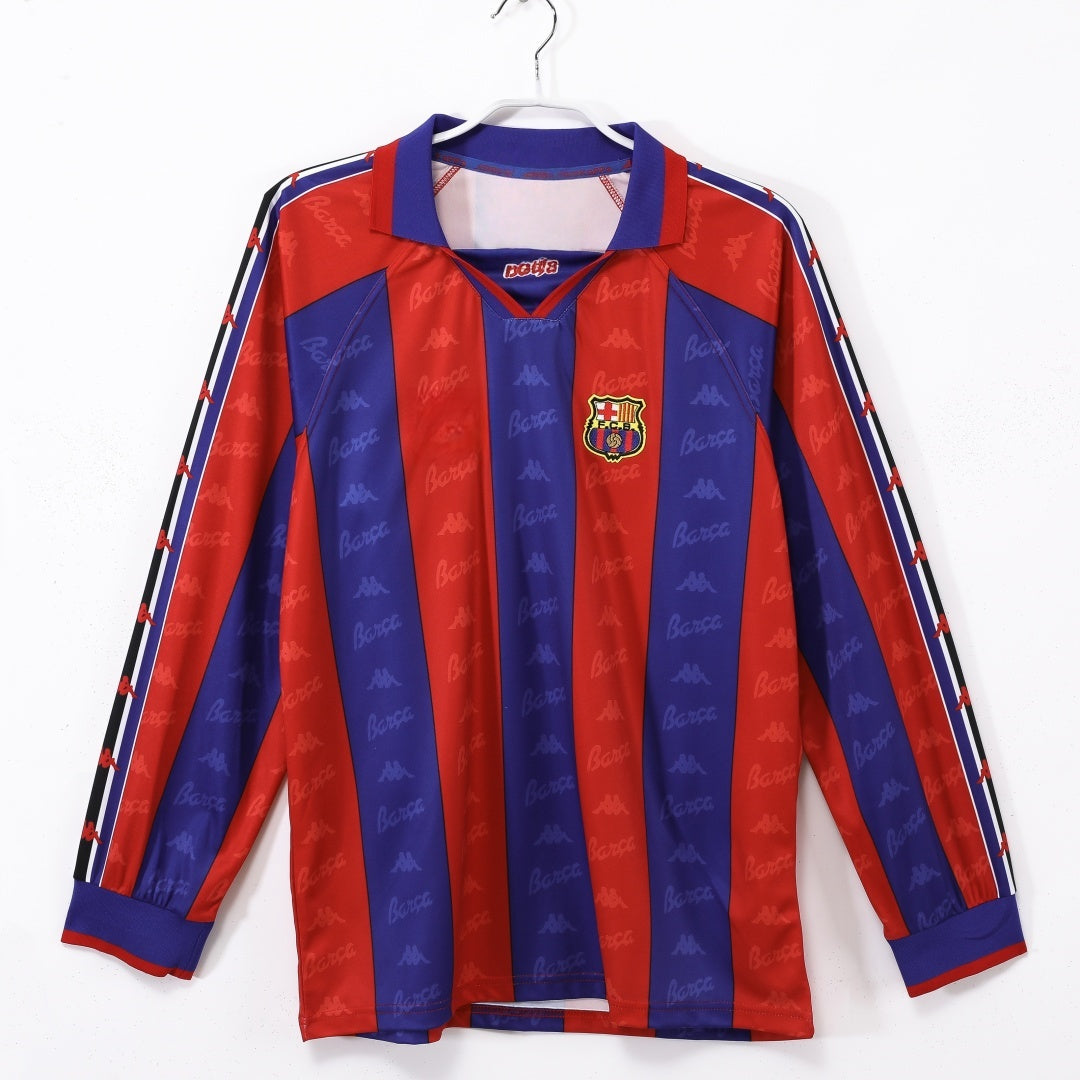 Barcelona 1995-1997 Home Retro Long Sleeve Jersey