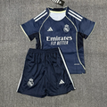 Real Madrid 25/26 Away Kids Kit