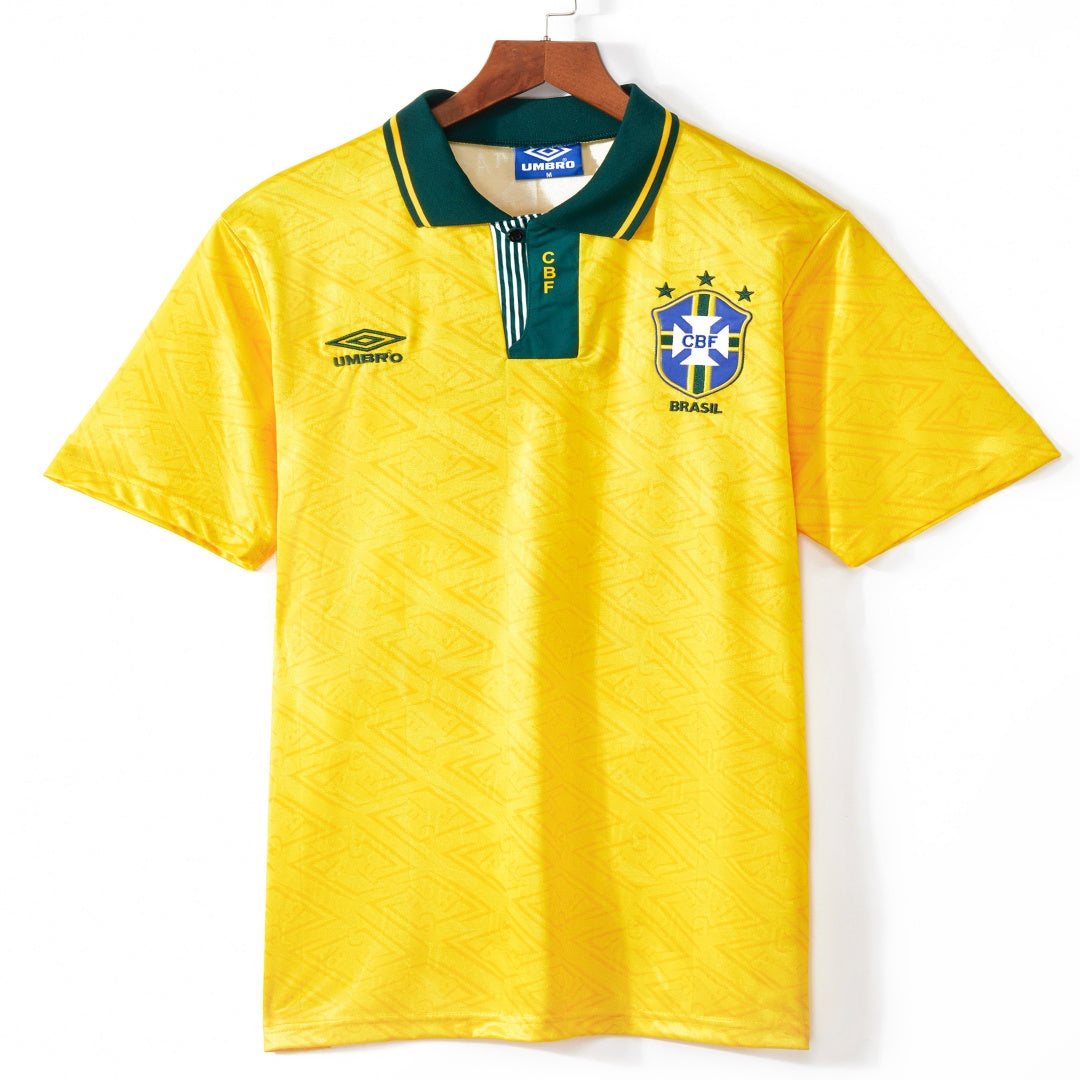 Brazil 1993-1994 Home Retro Jersey