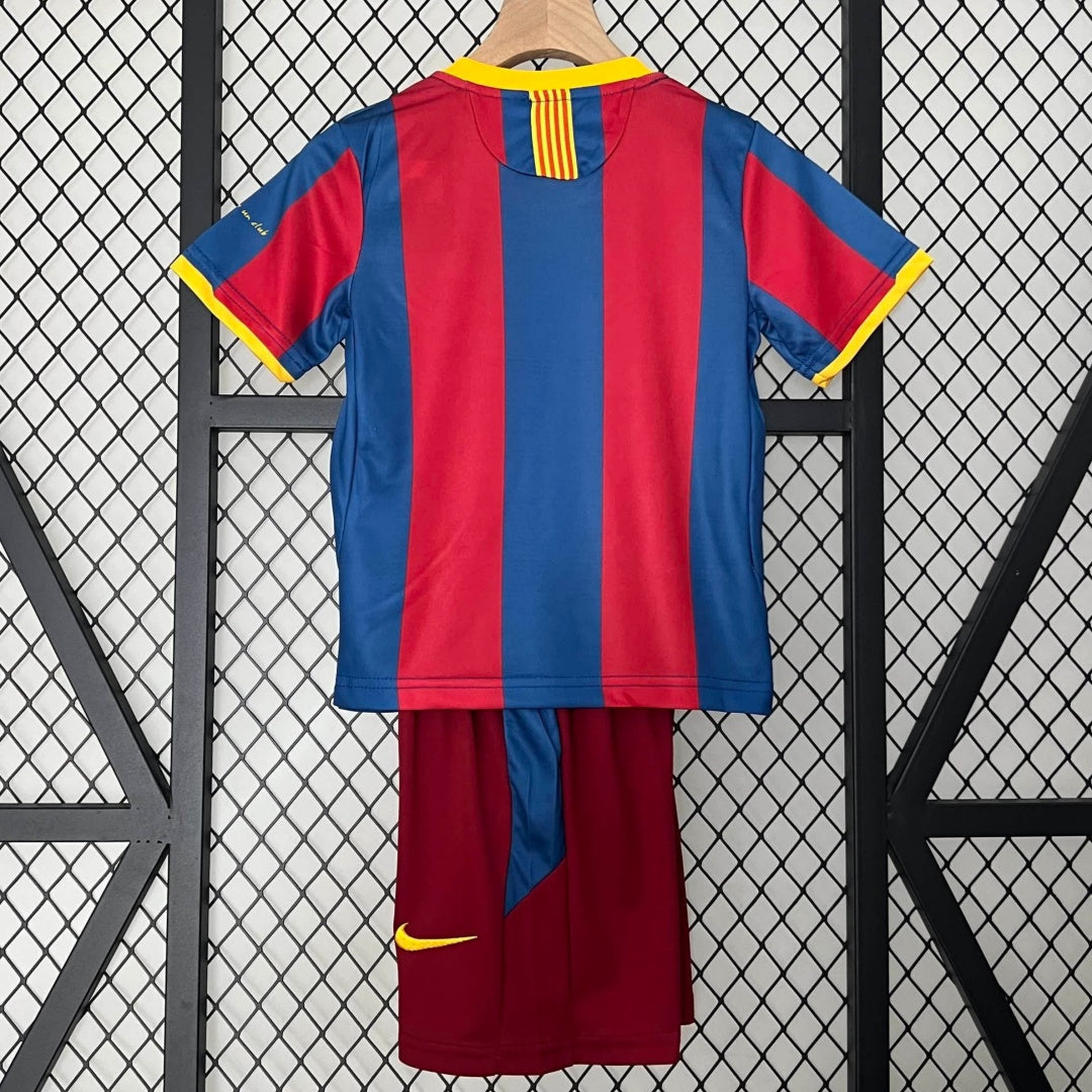 Barcelona 2010-2011 Home Retro Kids Kit