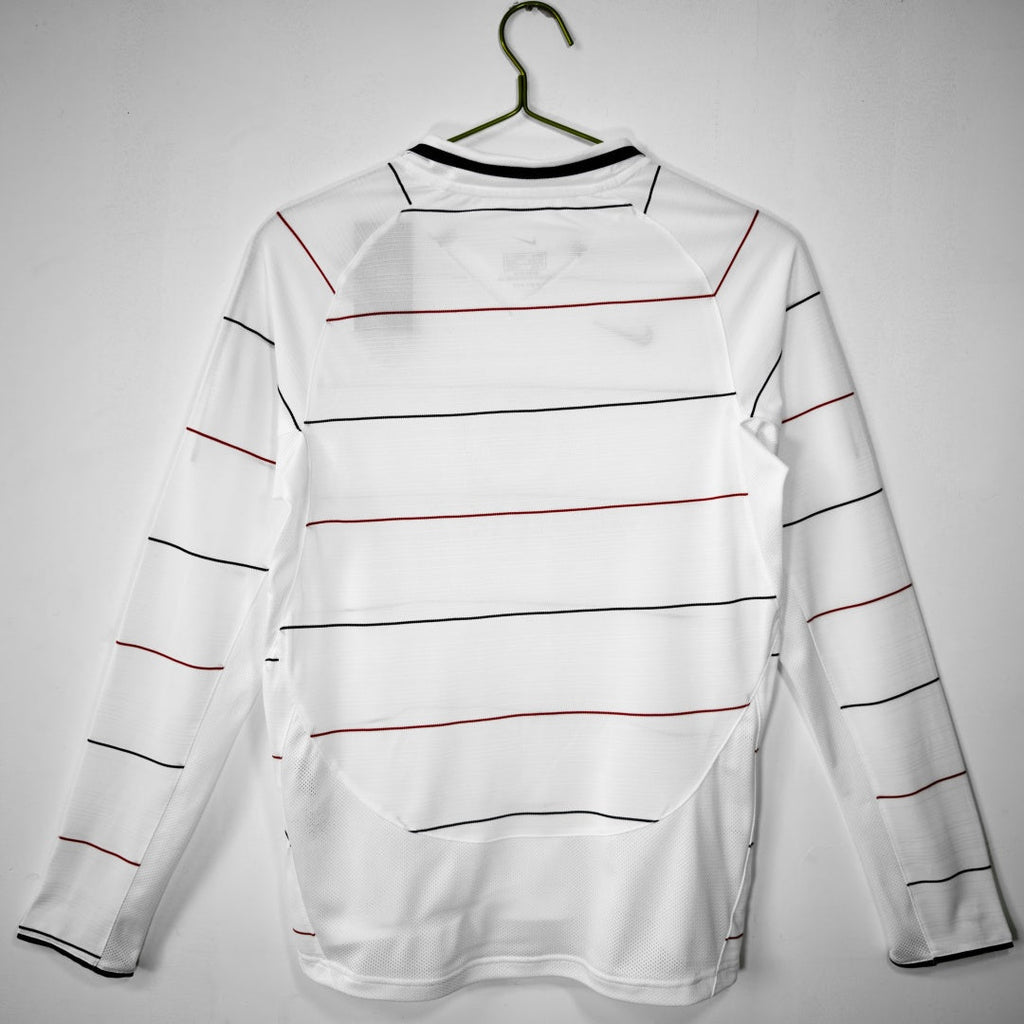 Manchester United 2003-2004 Away Retro Long Sleeve Jersey