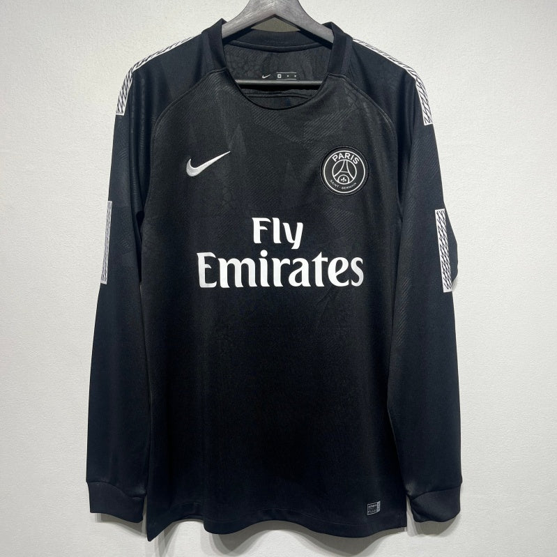 PSG 2017-2018 Third Retro Long Sleeve Jersey