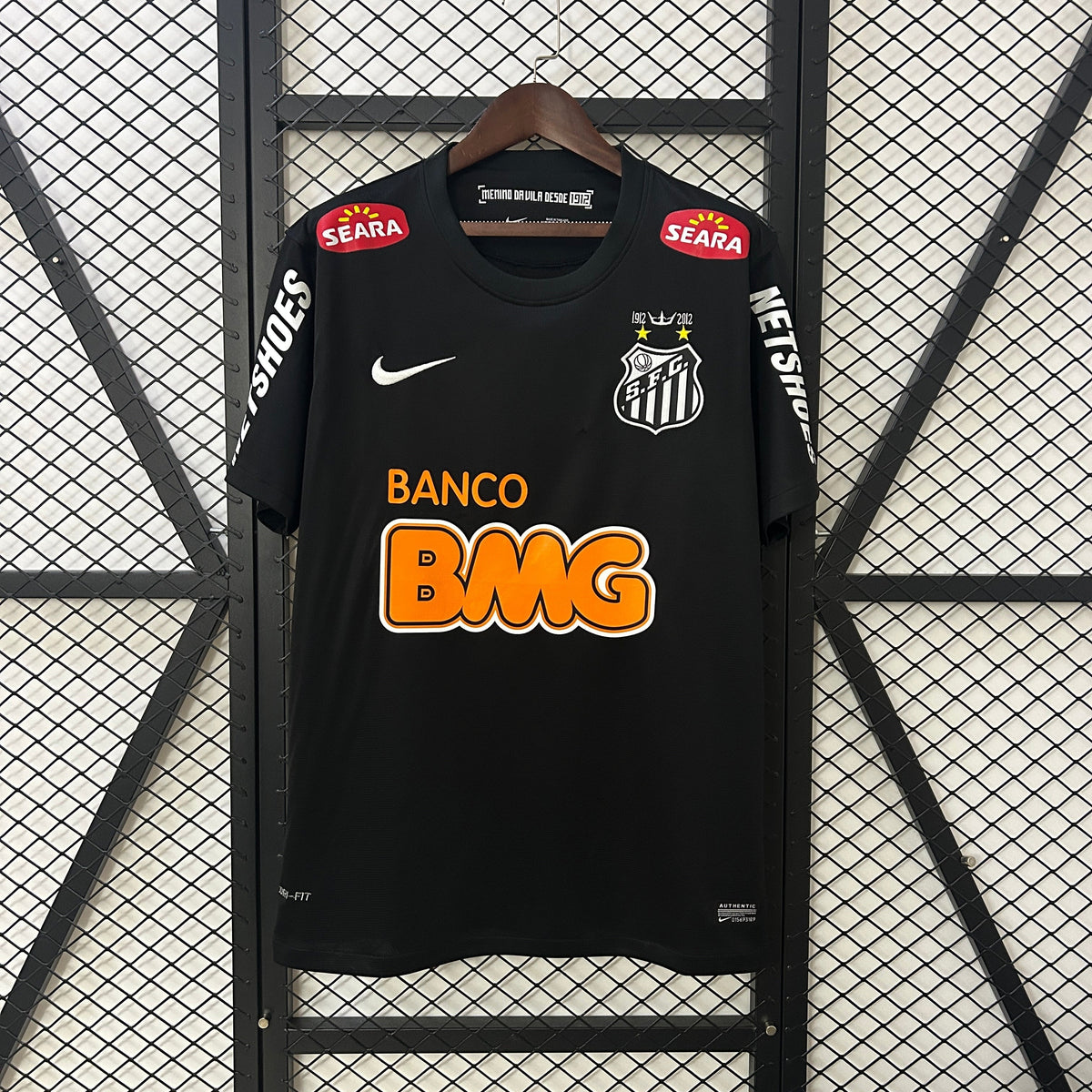 Santos 25/26 Retro Black Jersey
