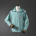 Reversible Windbreaker Jacket Brazil Green
