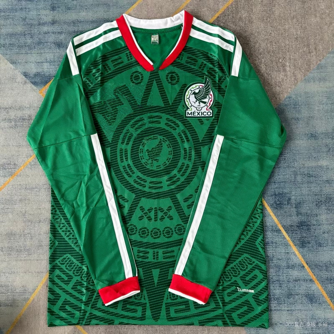 Mexico 25/26 Home Long Sleeve Jersey