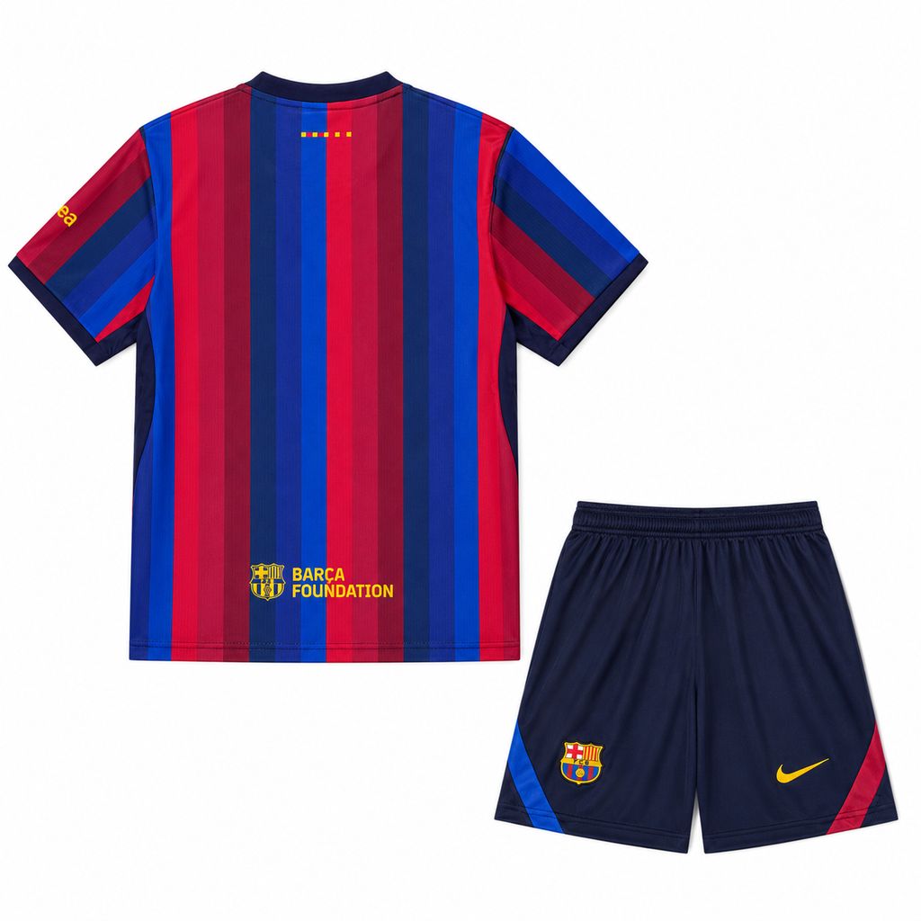 Barcelona 26/27 Home Kids Kit