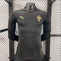 Portugal Black 25/26 Player Long Sleeve Jersey