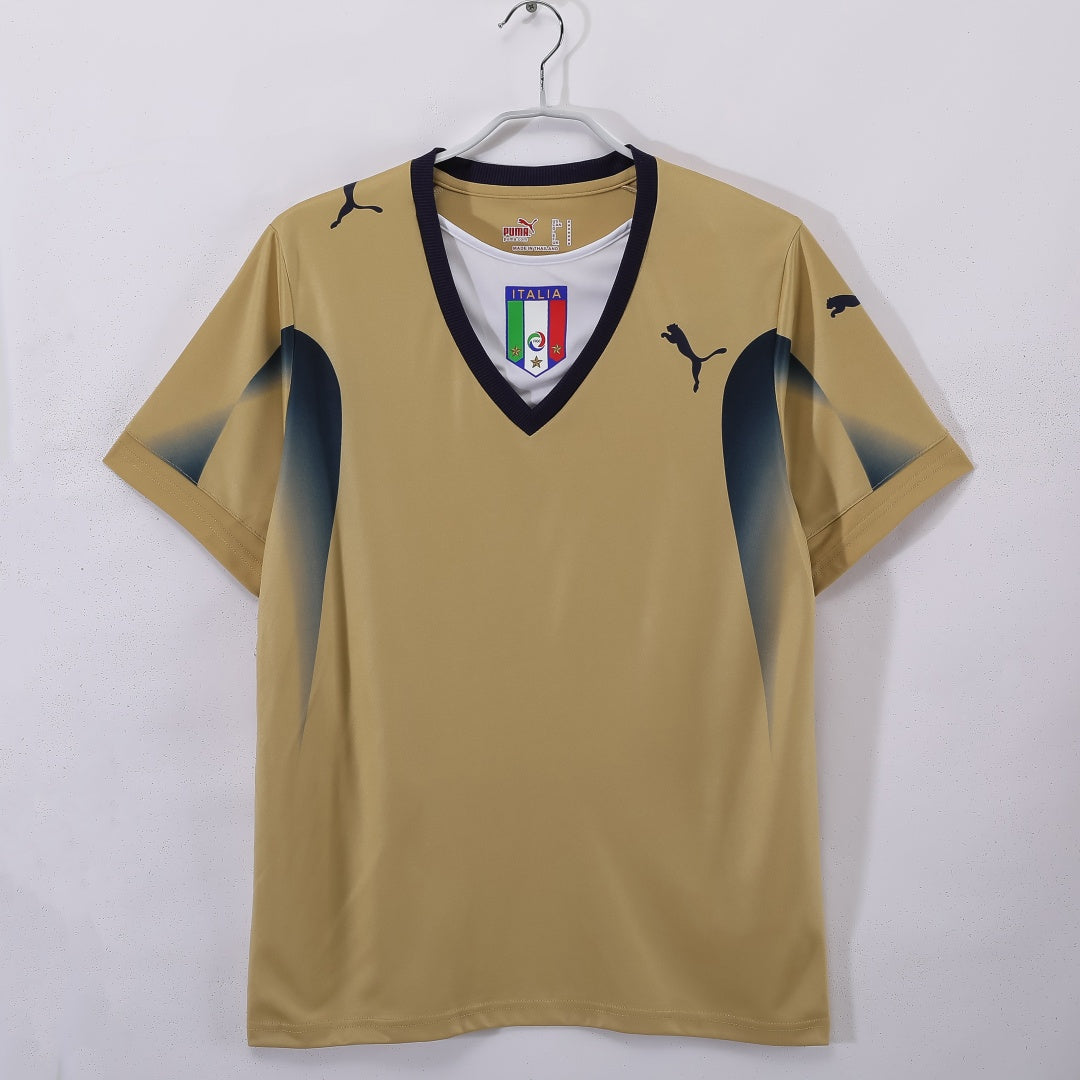 Italy 2006 goalkeeper Retro Jersey