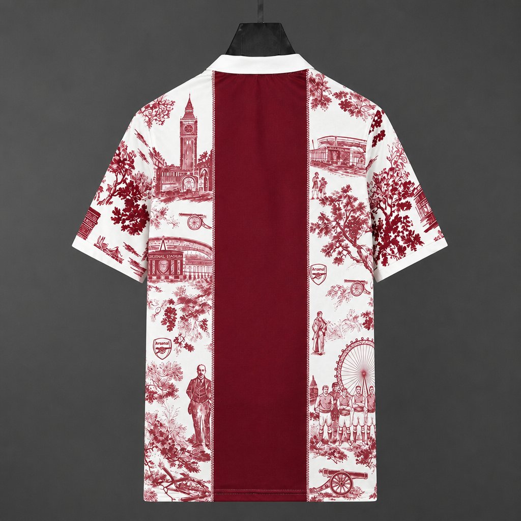 Arsenal 26/27 x Dior Red Special Edition Jersey