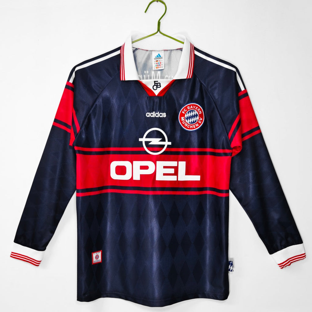 Bayern Munich 1997-1999 Home Long Sleeve Retro Jersey