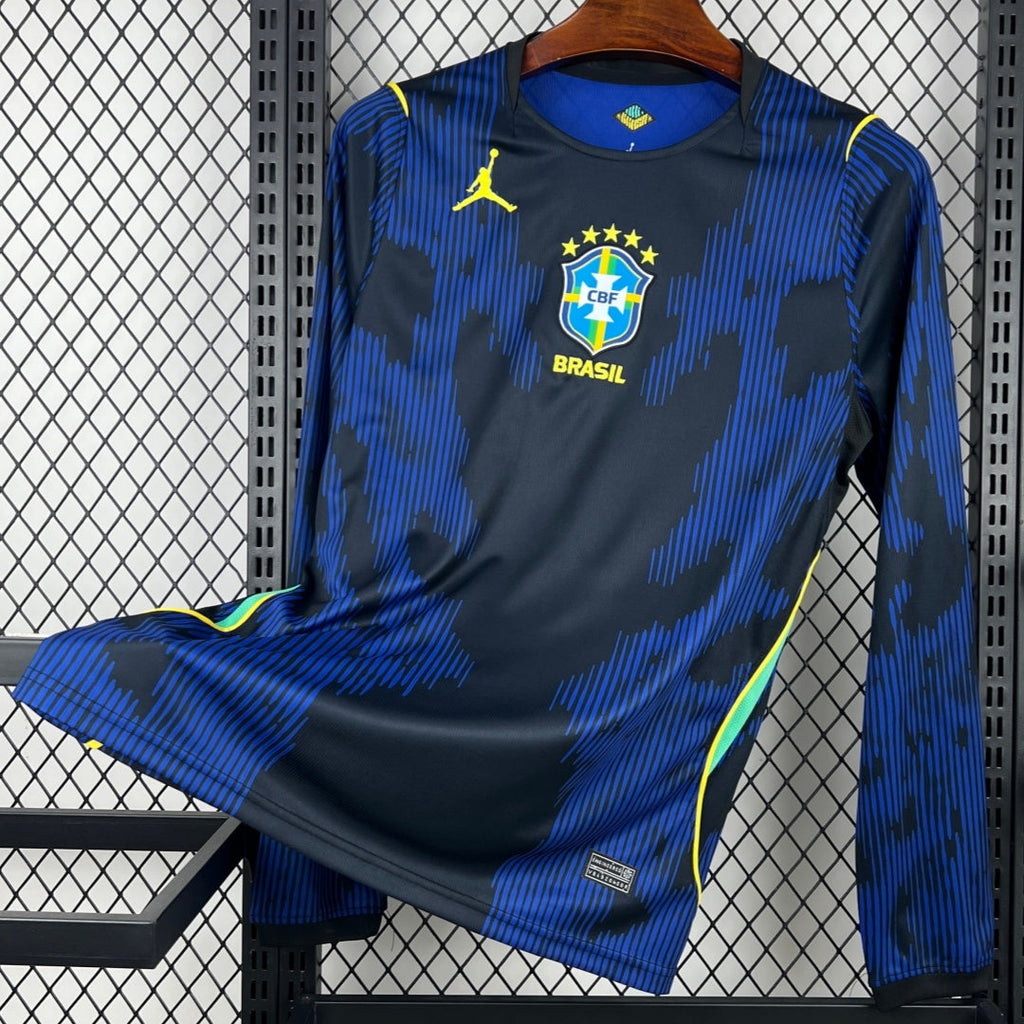 Brazil 2026 Away Long Sleeve Jersey