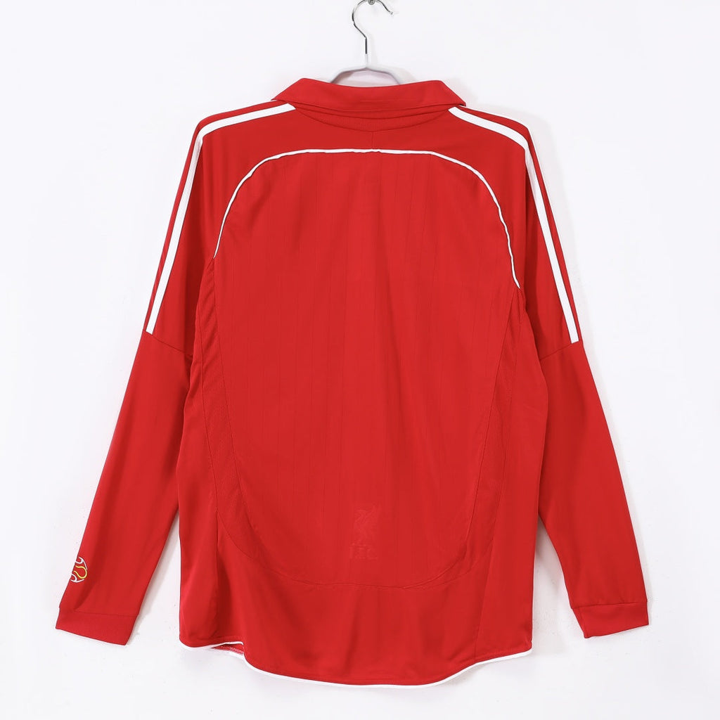Liverpool 2006-2007 Home Long Sleeve Retro Jersey