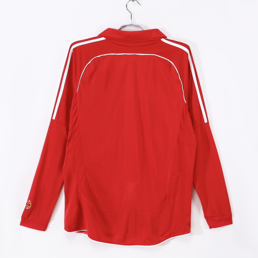 Liverpool 2006-2007 Home Long Sleeve Retro Jersey