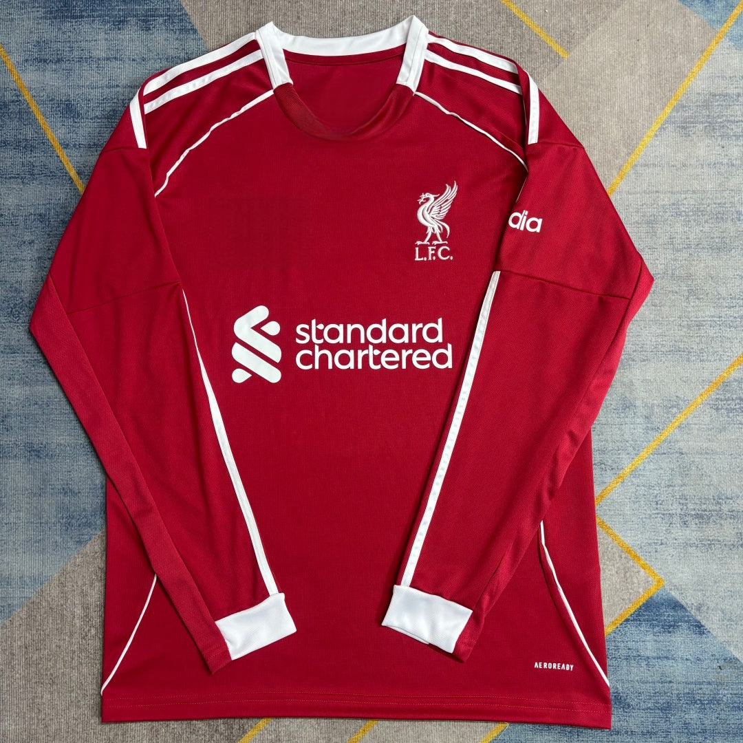 Liverpool 25/26 Home Long Sleeve Jersey
