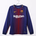 Barcelona 2017-2018 Home Retro Long Sleeve Jersey