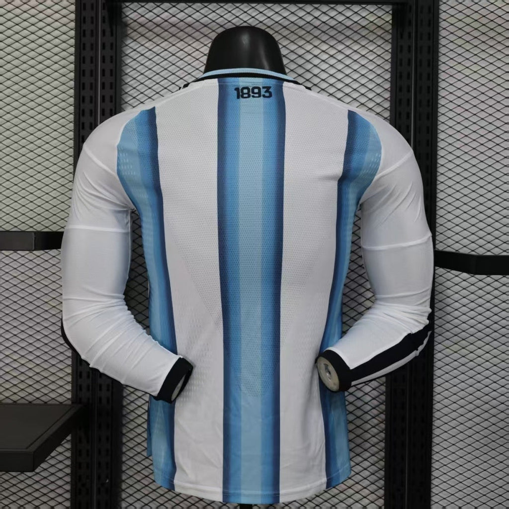 Argentina 25/26 Home Player Long Sleeve Jersey