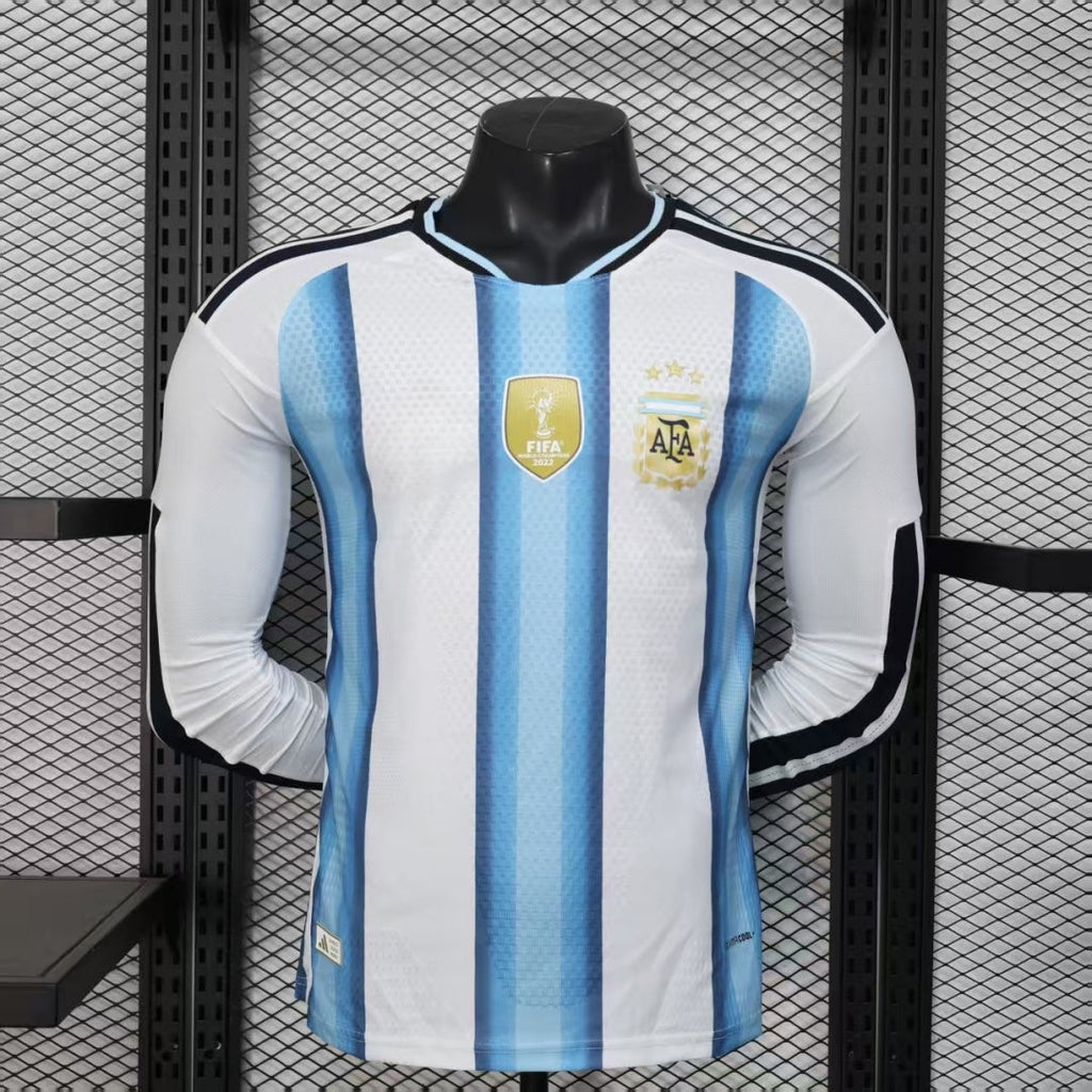 Argentina 25/26 Home Player Long Sleeve Jersey