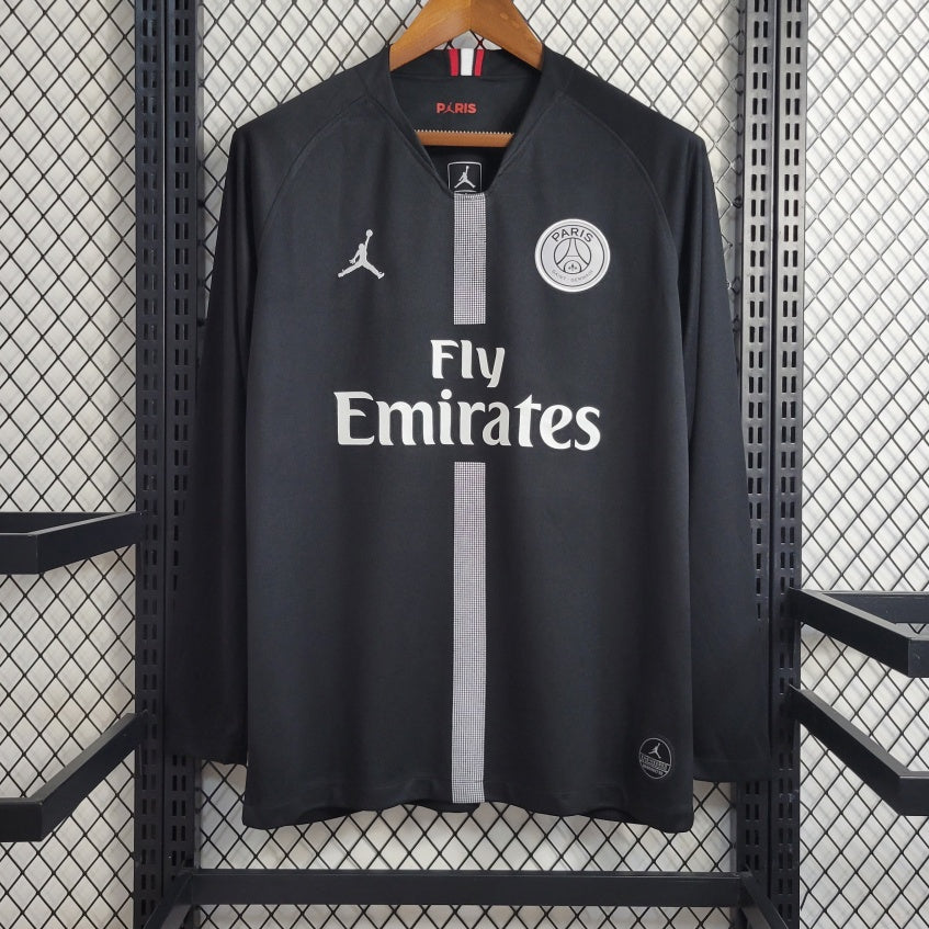 PSG 2018-2019 Home Retro Long Sleeve Jersey