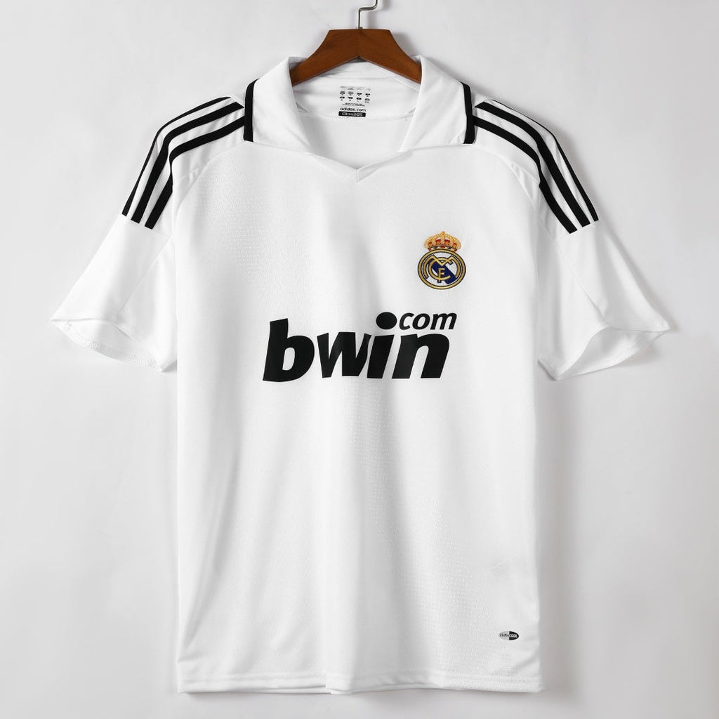 Real Madrid 2008-2009 Home Retro Jersey