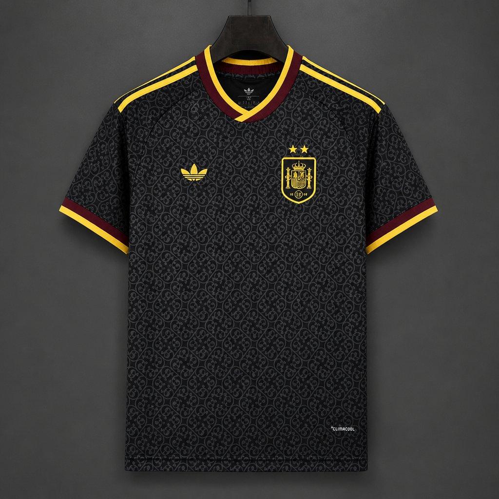 Spain 2026 Black Jersey