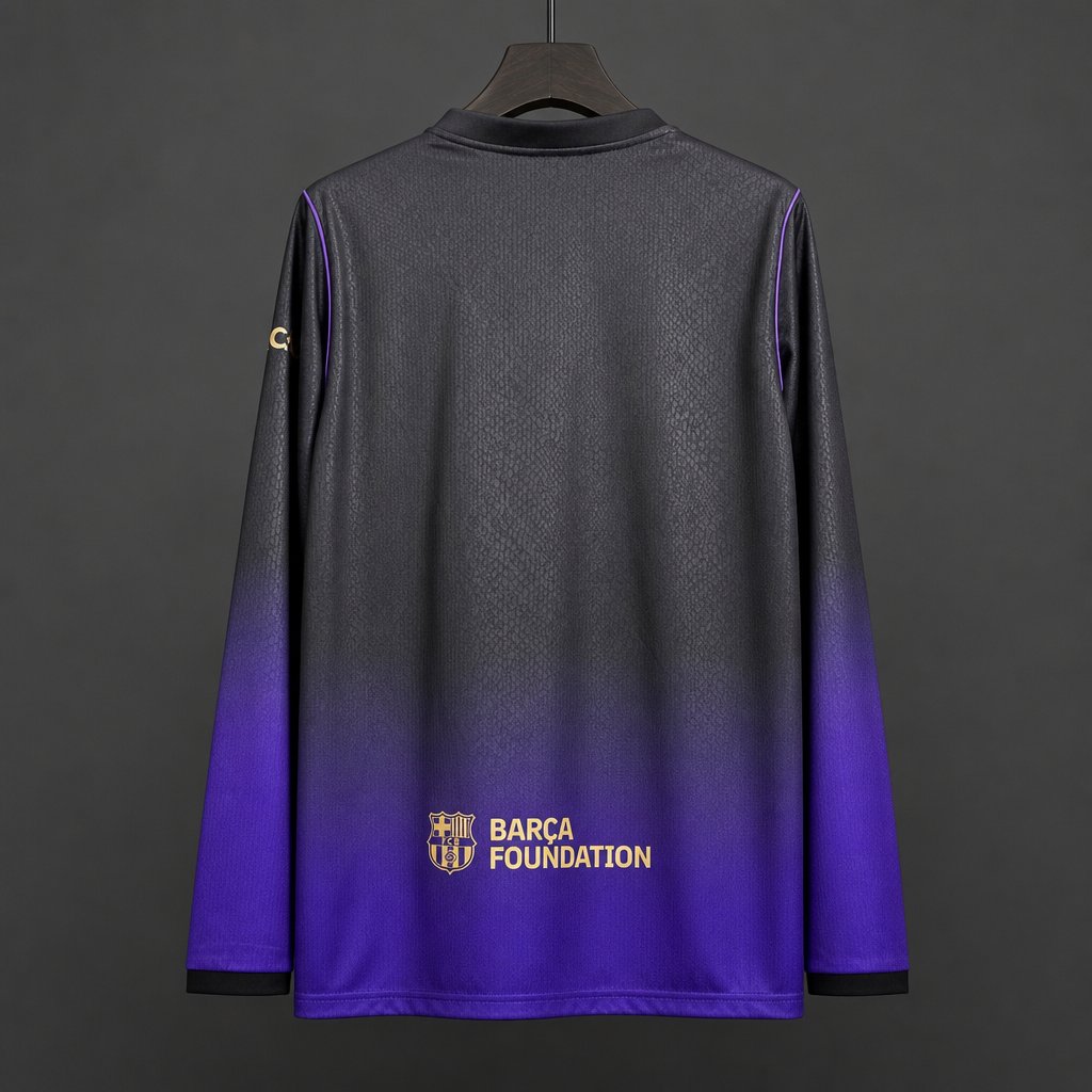 Barcelona 26/27 Away Long Sleeve Jersey
