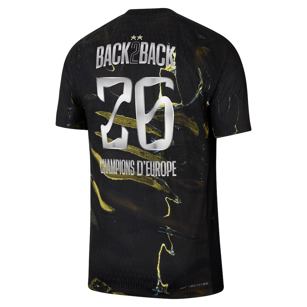 PSG Night Edition Stadium Champions -fan Version (⭐⭐) back2 back -26 25/26 Jersey