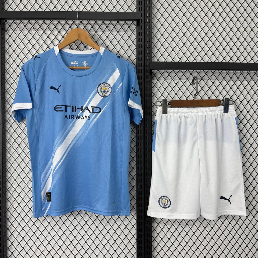 Manchester City 25/26 Home Kit – Adult