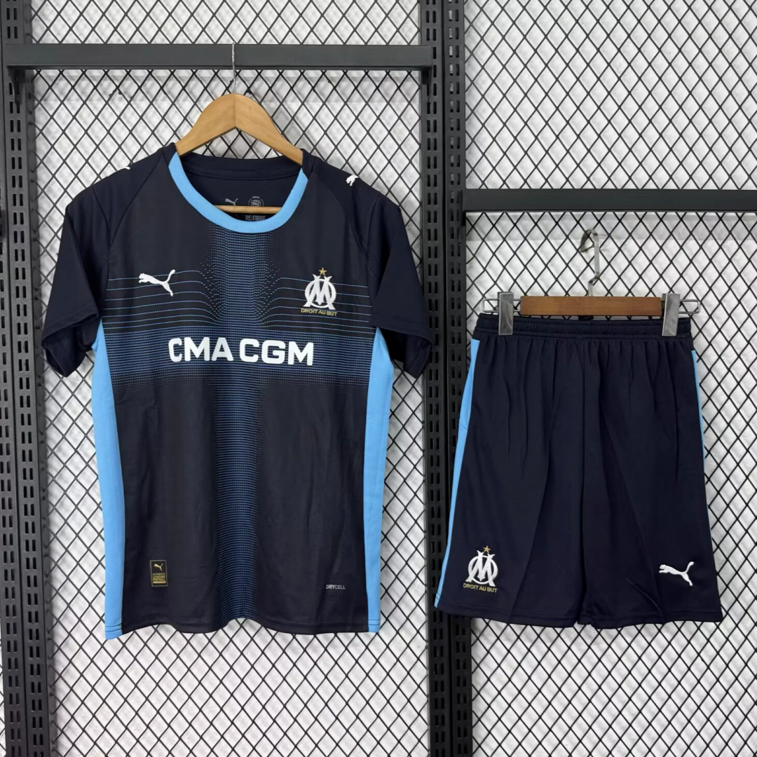 Marseille 25/26 Away Kit – Adult