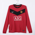 Manchester United 2010 Home Retro Long Sleeve Jersey