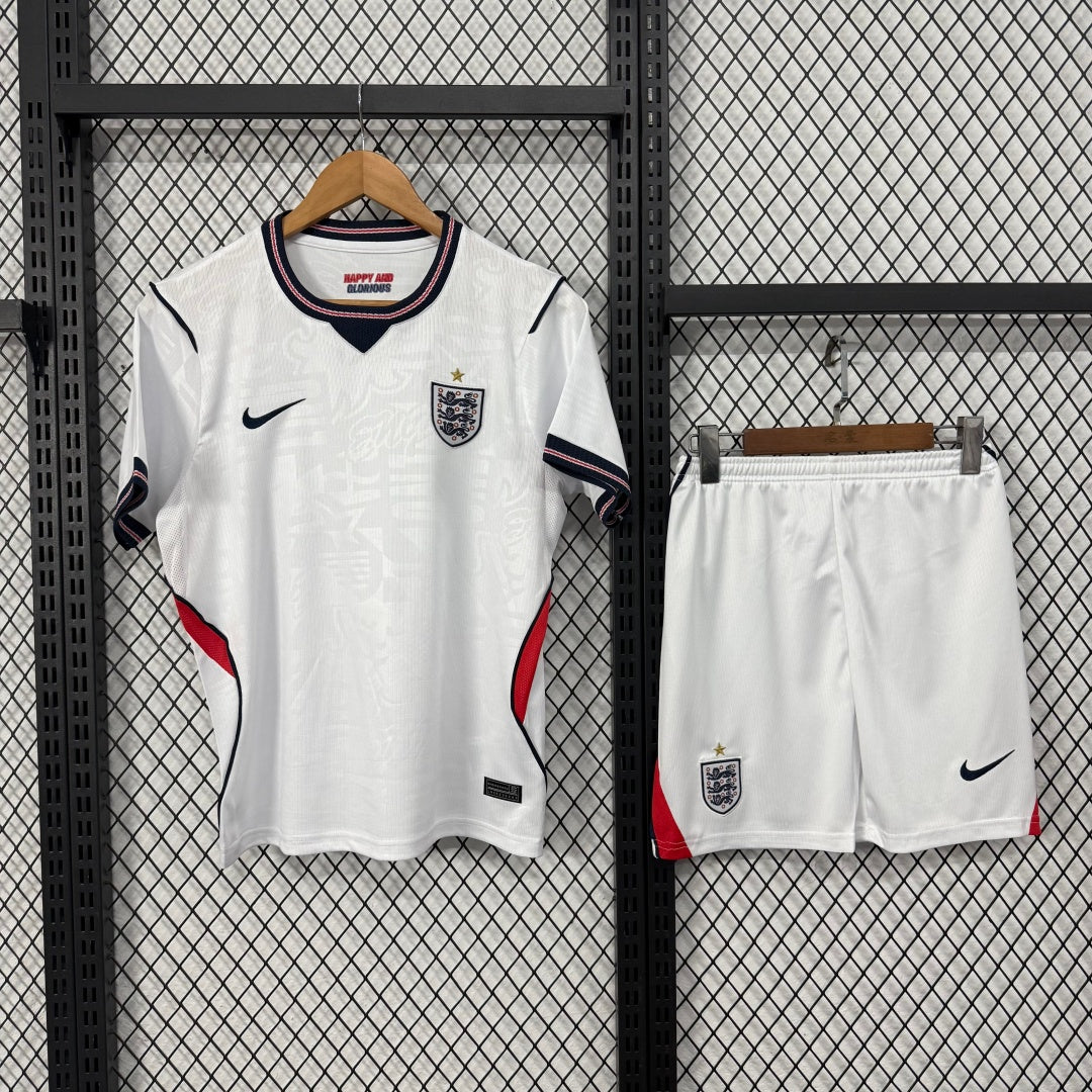 England 2026 Home Kids Kit