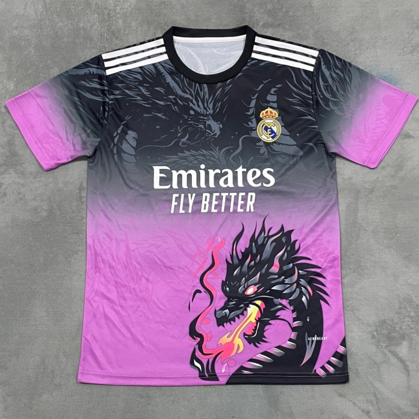 Real Madrid 24/25 Special style Purple dragon Jersey