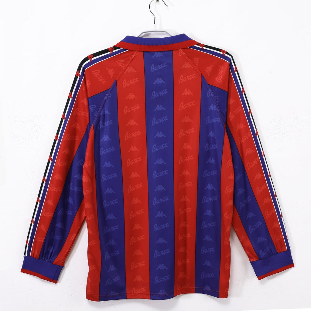 Barcelona 1995-1997 Home Retro Long Sleeve Jersey