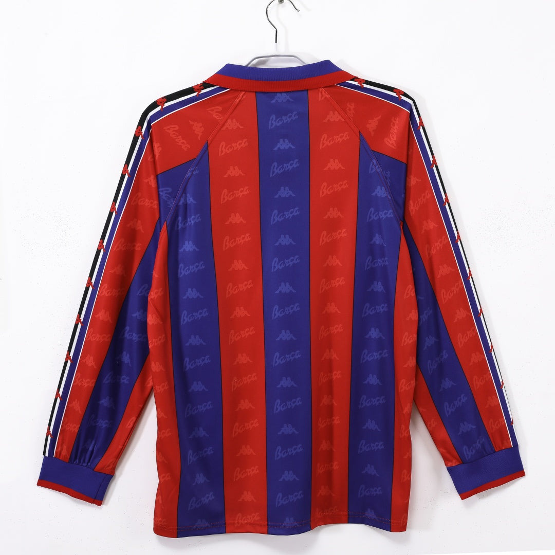 Barcelona 1995-1997 Home Retro Long Sleeve Jersey