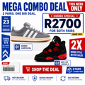 Adidas campus and Jordan 4s Combo Deal