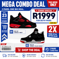 Two Jordan 4s Combo Deal