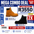 Two Timberlands Combo Deal