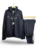 NIKE TECH FLEECE FULL ZIP HOODIE & JOGGERS SET BLACK/BLACK 2025